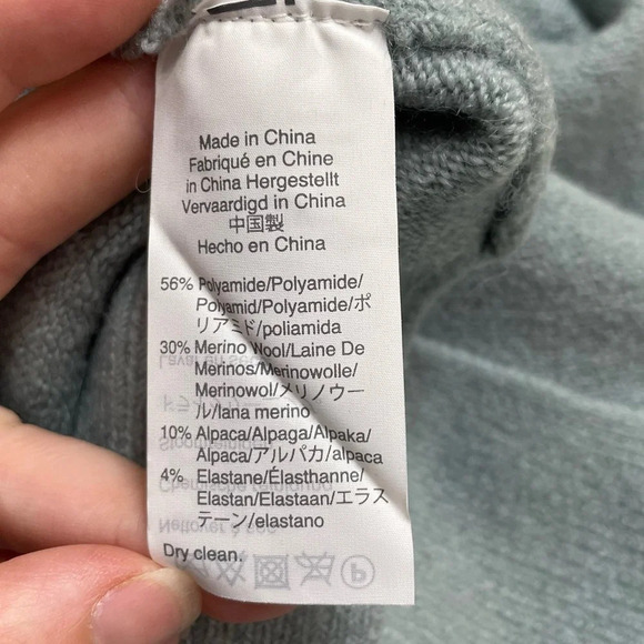 Madwell Kent Cardigan Sweater Coziest Yarn Open Front Alpaca Size Small - Picture 4 of 10